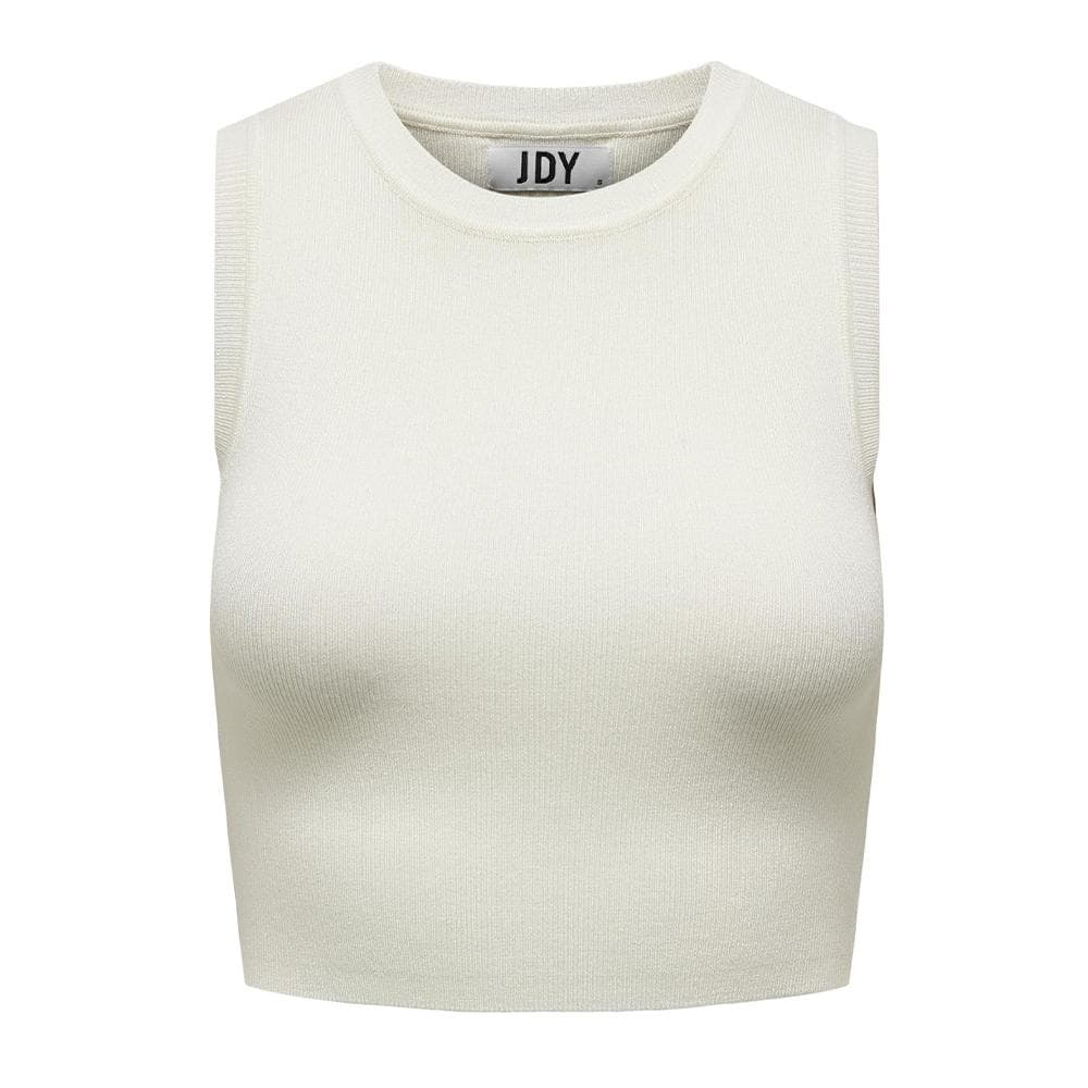Crop Top Écru Femme Jdy Cirkeline 1