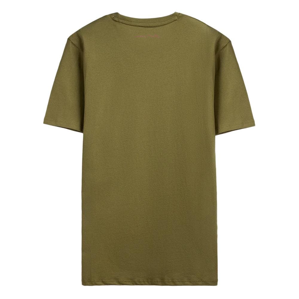 T-shirt Kaki Homme Teddy Smith 11017024D0 2