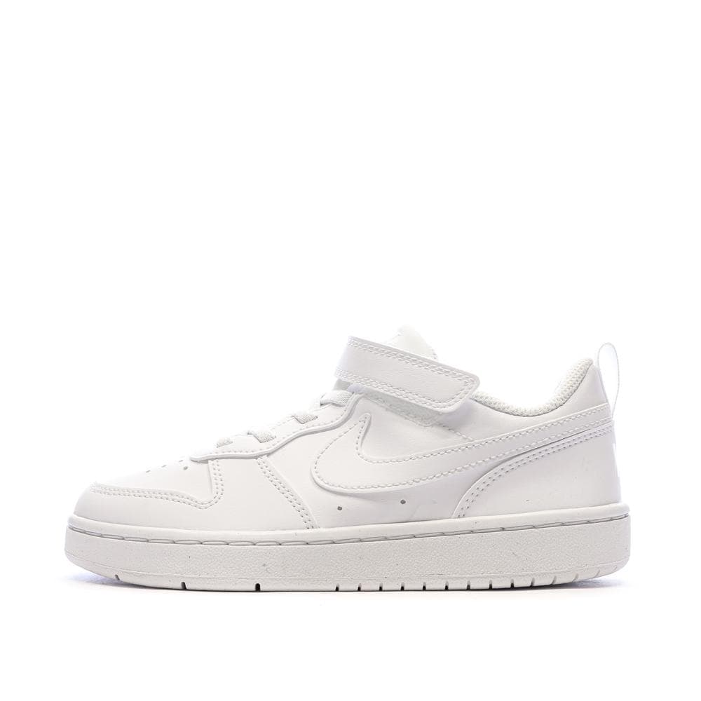 Baskets Blanches Garçon Nike Court Borough Low Recraf PS DV5457 1