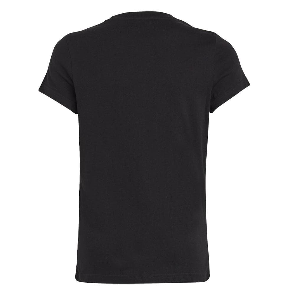 T-Shirt Noir Fille Adidas IC6120 2