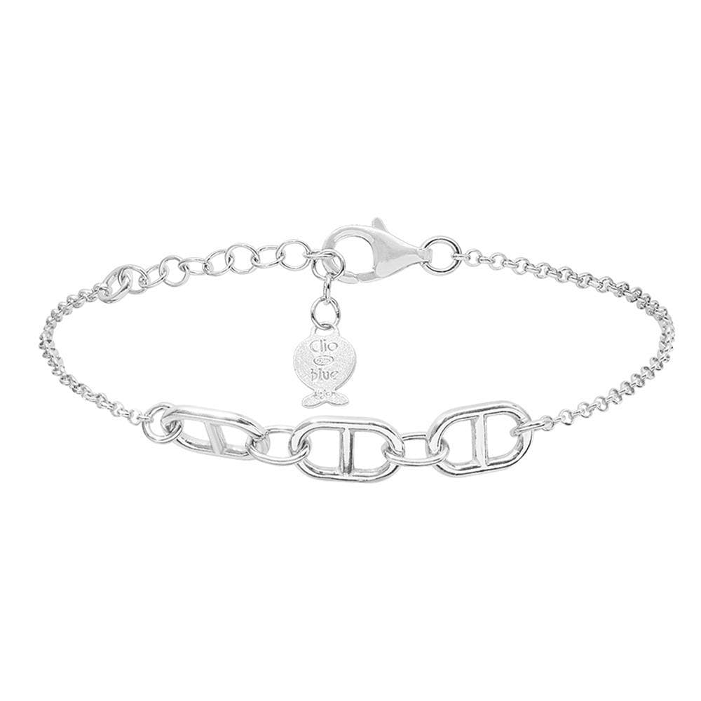 Bracelet Argent Femme Clio Blue Jaseron 1