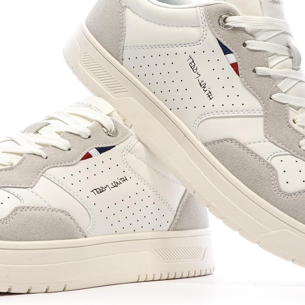 Baskets Ecru Homme Teddy Smith 120590 7