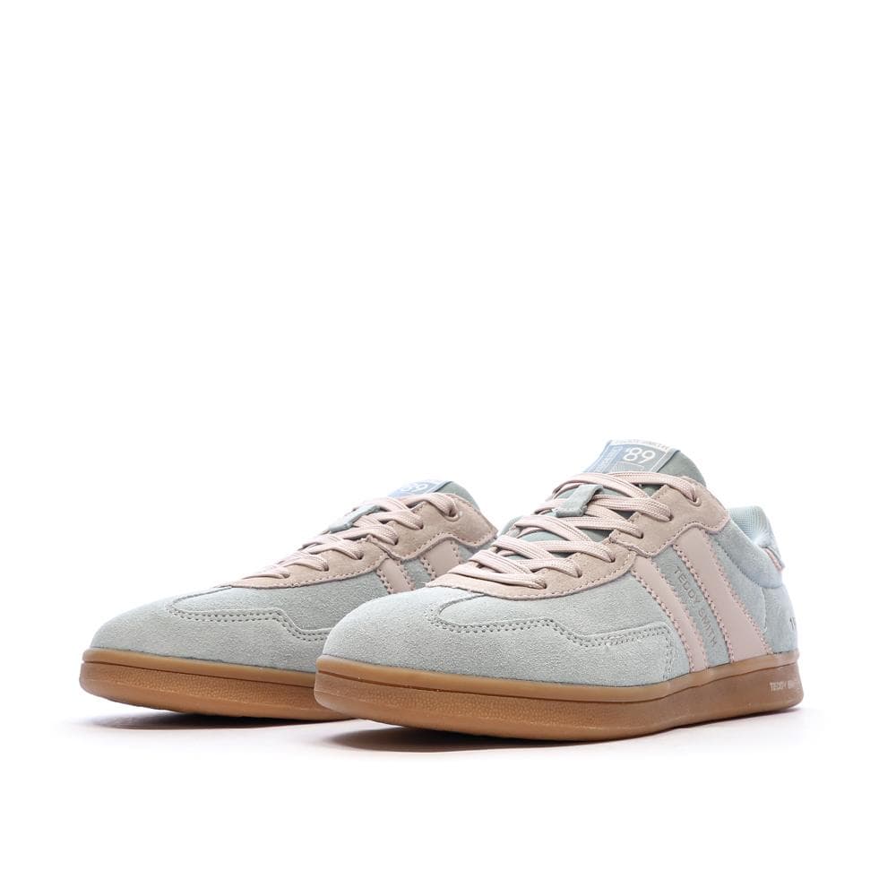 Baskets Turquoise/Rose Femme Teddy Smith 120519 6