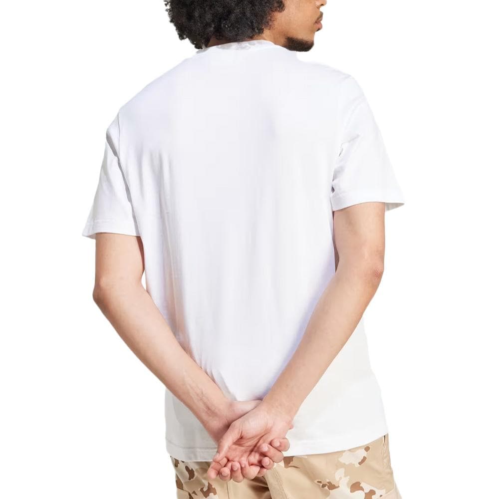 T-Shirt Blanc Homme Adidas Camo IX6743 2