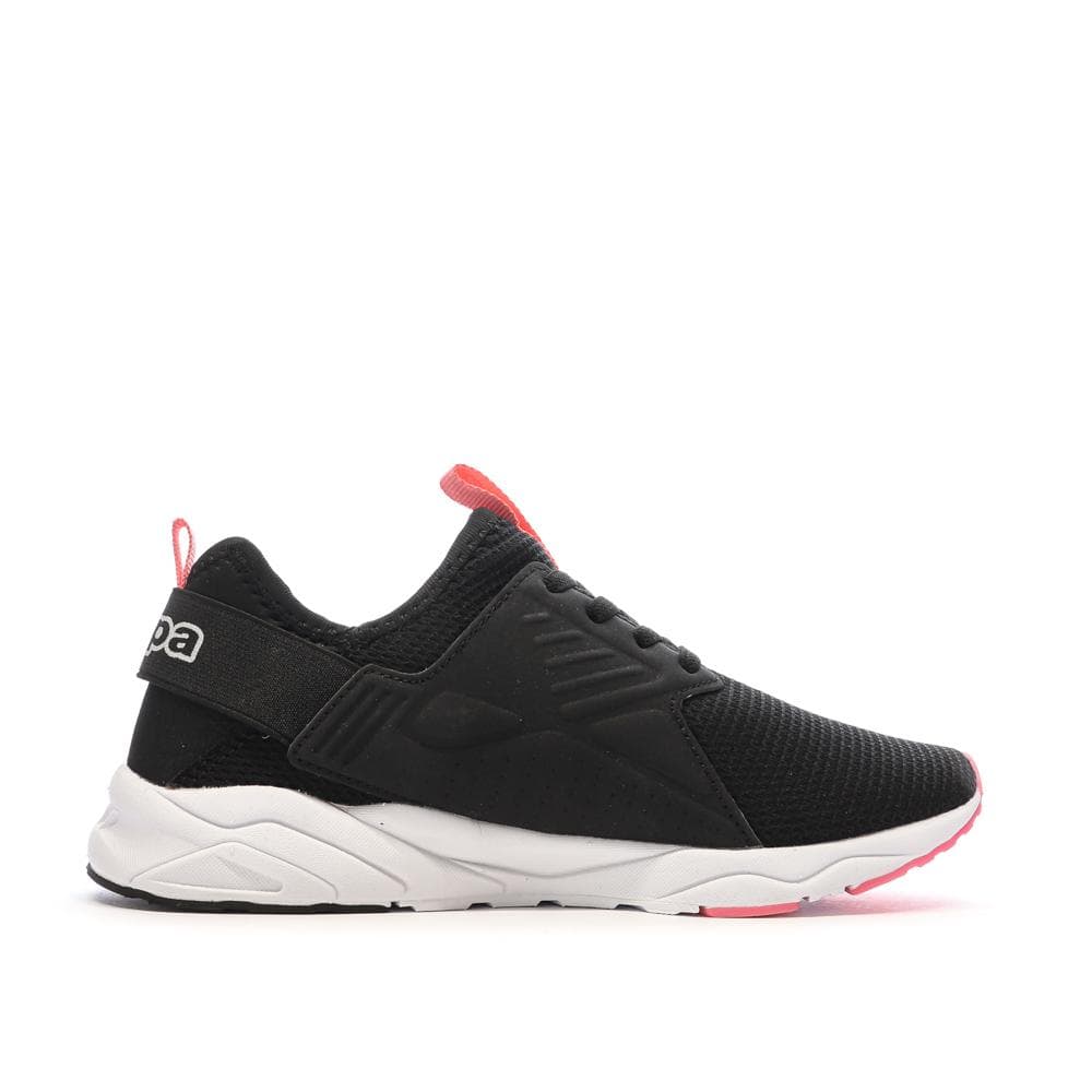 Baskets Noires/Roses Fille Kappa San Puerto 2