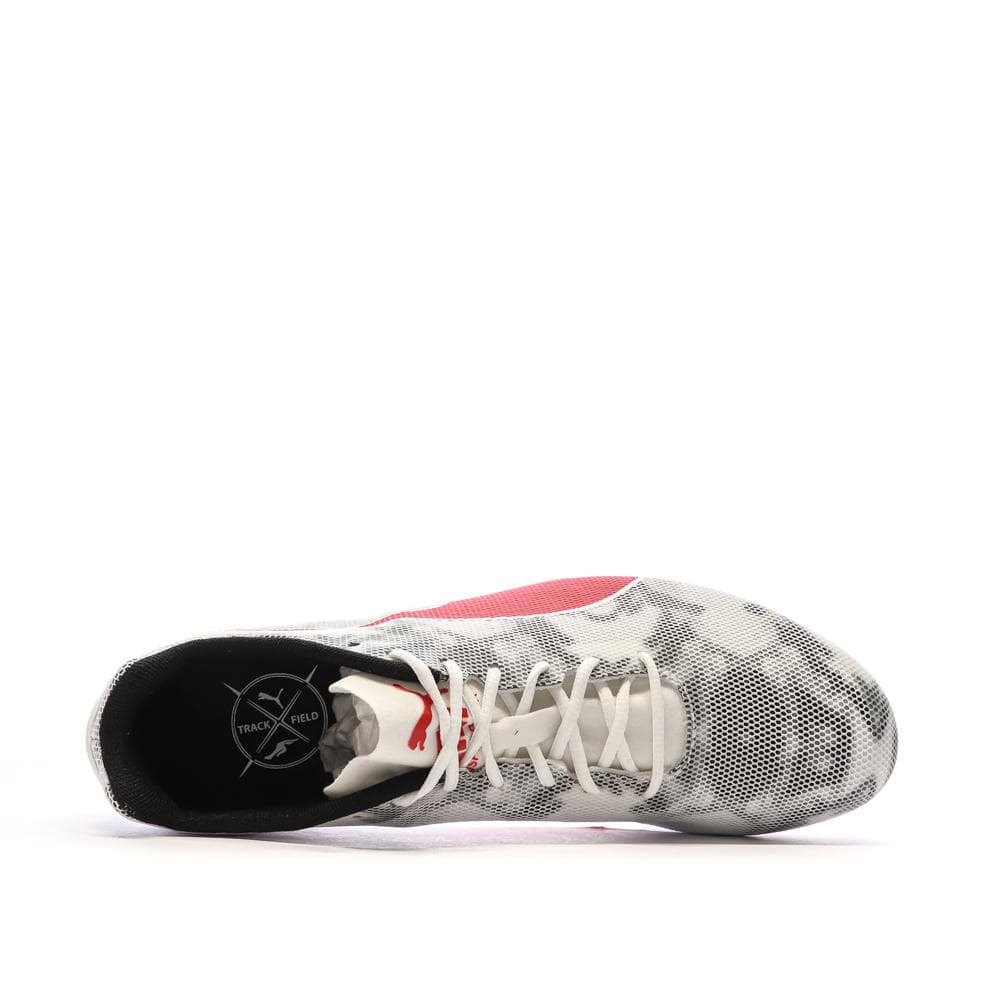 Chaussures d'athletismes Blanc/Gris/Rouge Homme Puma Evospeed 8 4