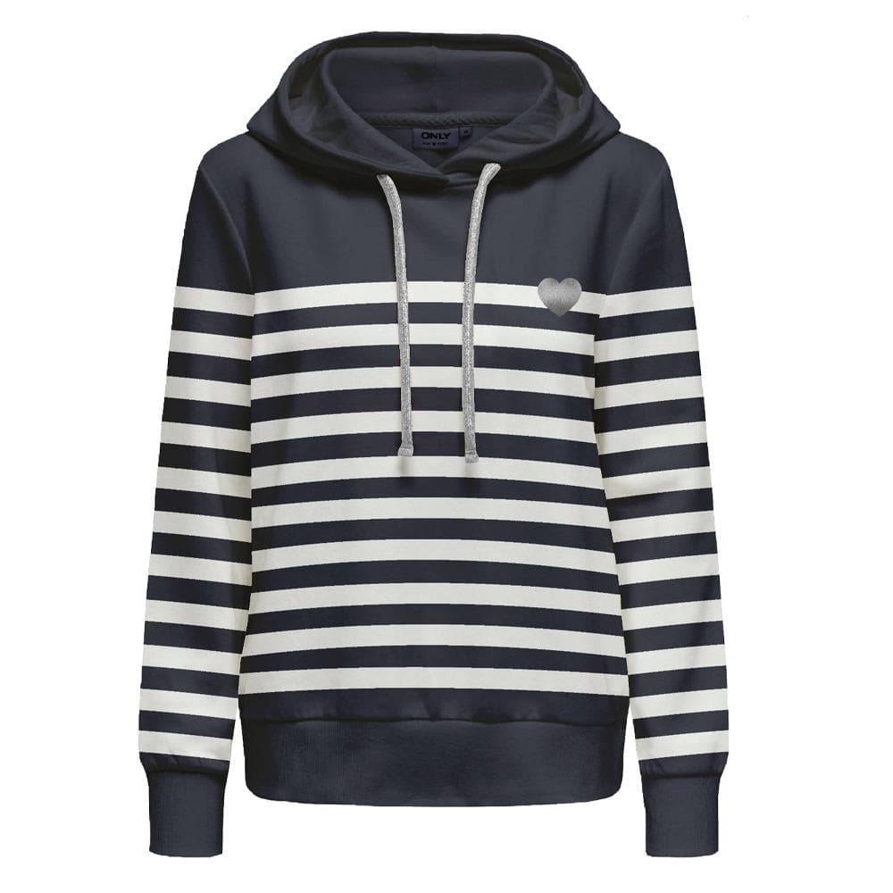Sweat Blanc/Marine Femme Only Audrey 1