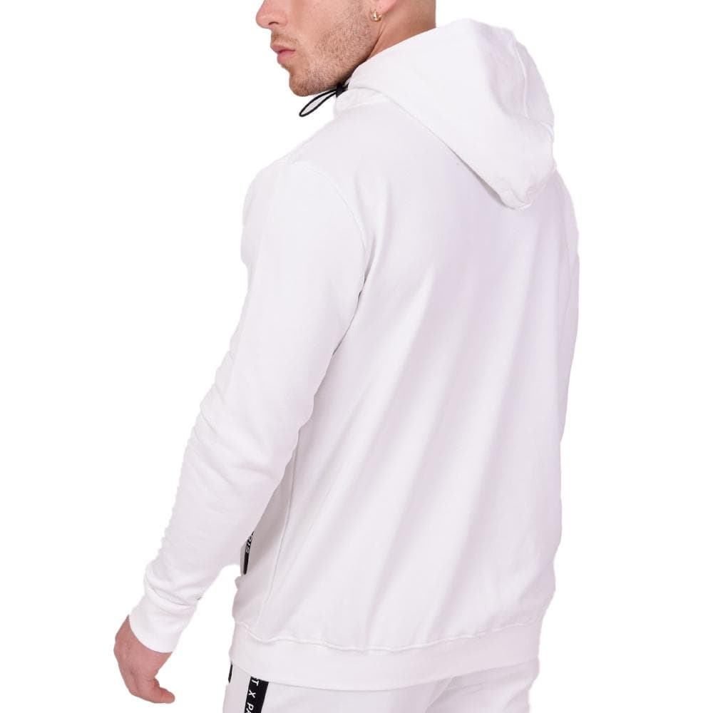 Veste Zippé à Capuche Blanc Homme Project X Paris Basic 2