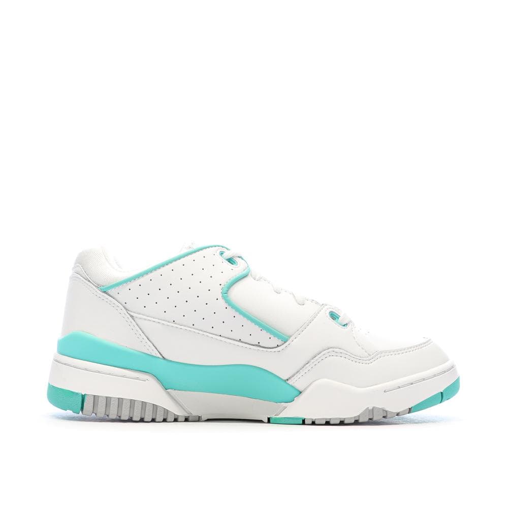 Baskets Blanches/Turquoises Homme Le Coq Sportif Nineties 2