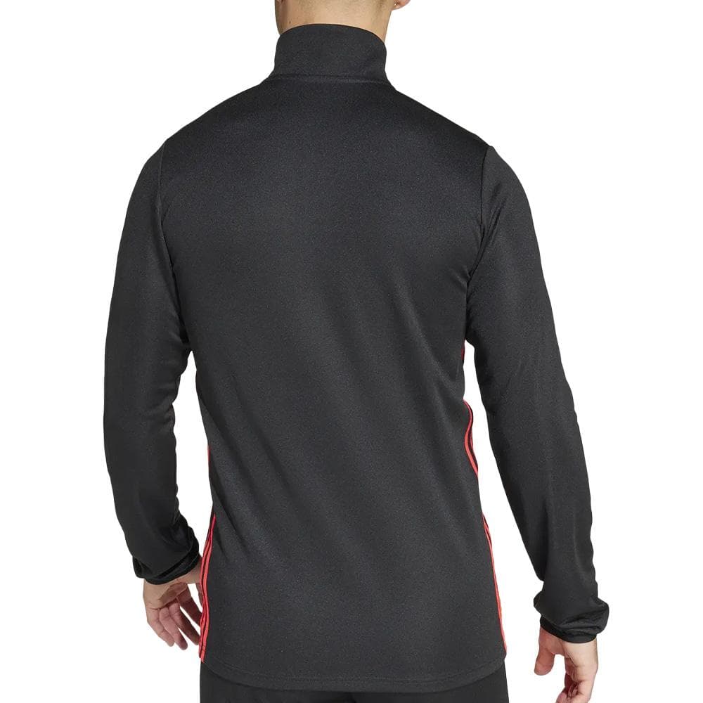 Pull Noir/Rouge Homme Adidas Tiro Es 2