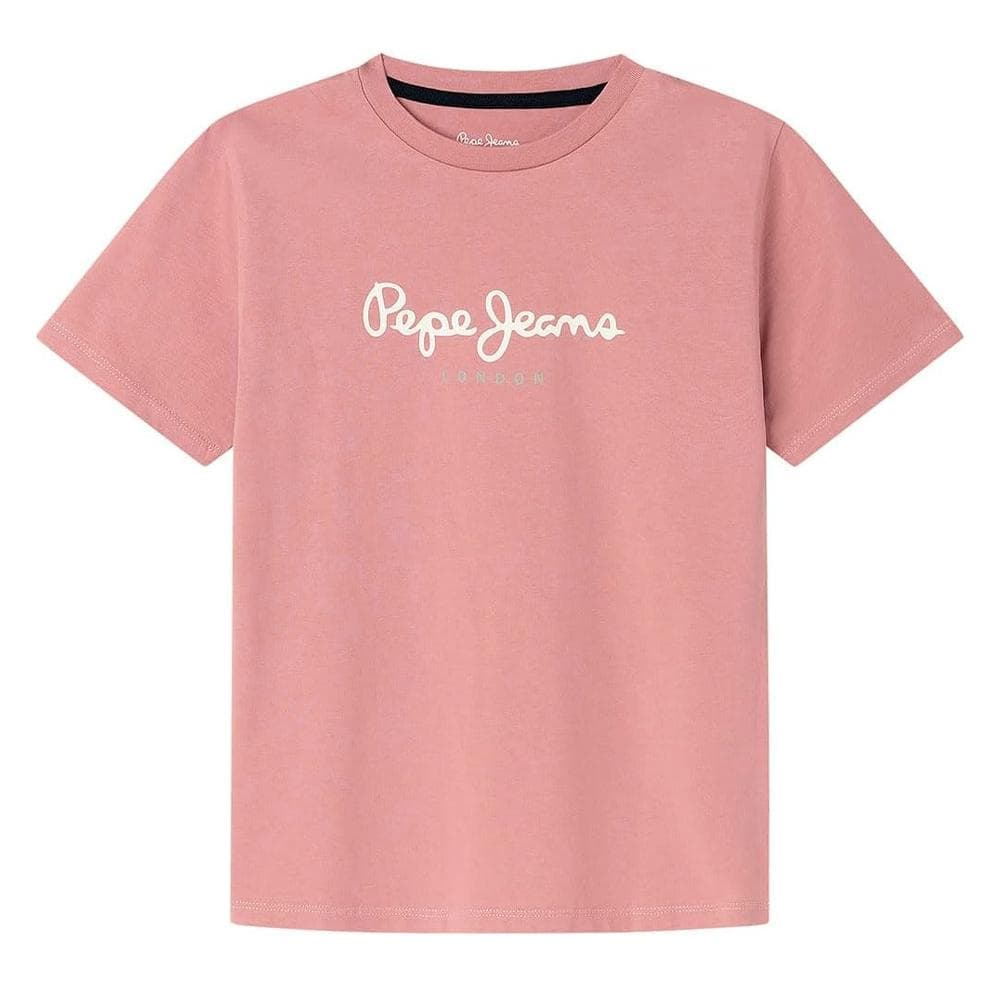 T-Shirt Rose Garçon Pepe jeans New Art 1