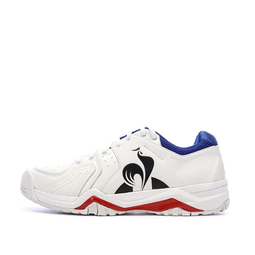 Baskets Blanches/Bleu/Rouges Homme Le Coq Sportif Gasquet 1