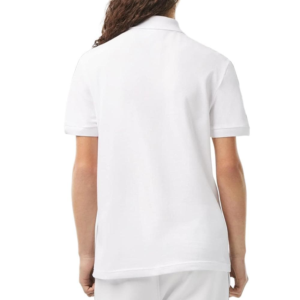 Polo Blanc Homme Lacoste Stre 2