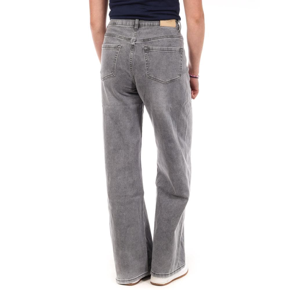 Jean Droit Gris Femme Monday Premium 666 2