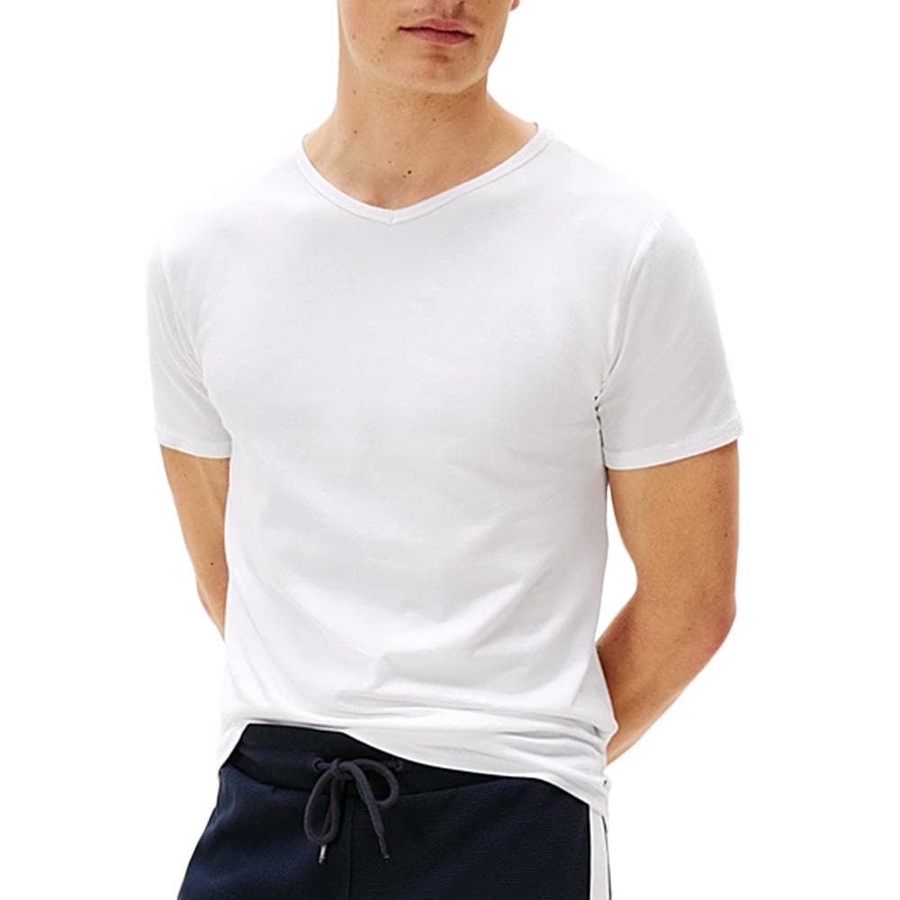 Lot de trois T-Shirt Blanc Homme Tommy Hilfiger Stretch 2