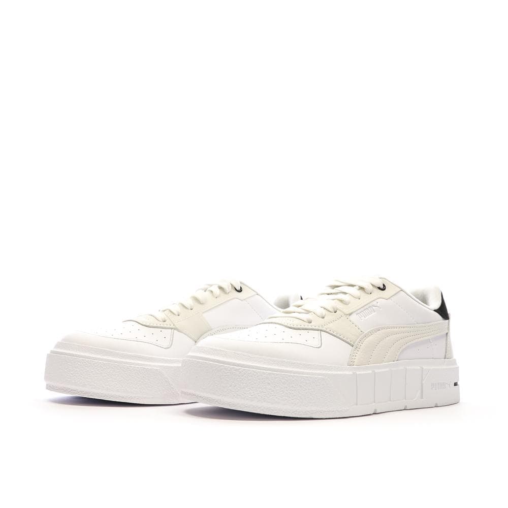 Baskets Blanches/Ecru Femme Puma Cali Court Pure 6