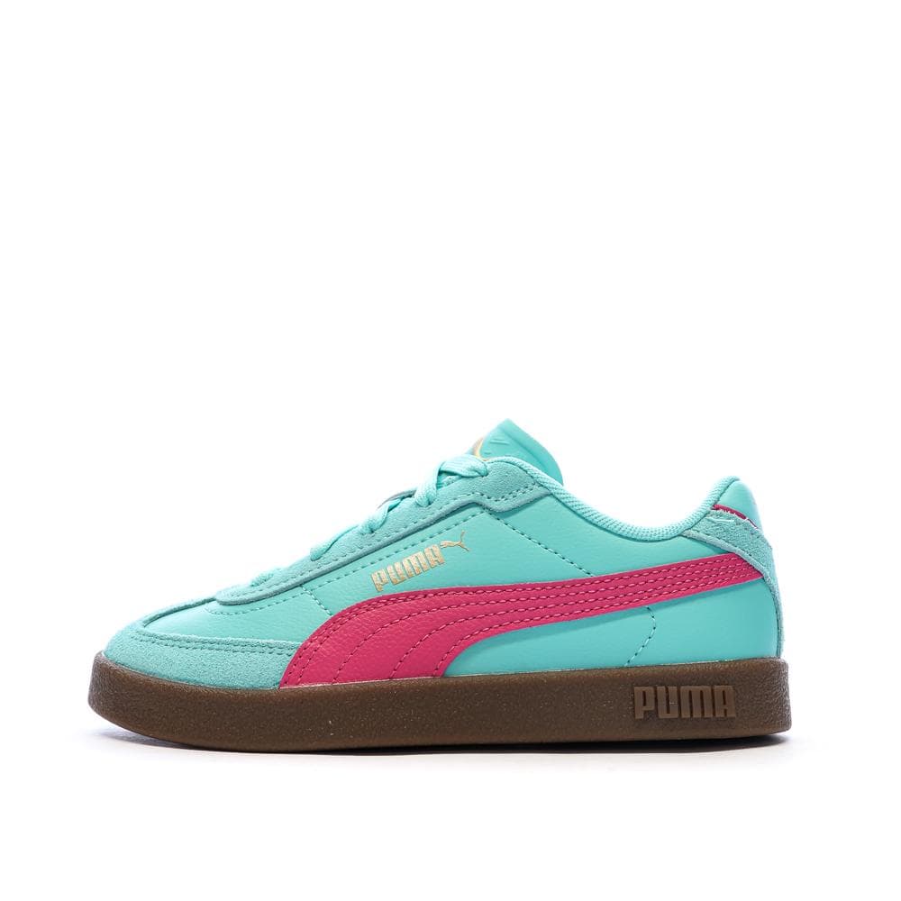 Baskets Turquoise/Fushia Garçon/Fille Puma Club 1
