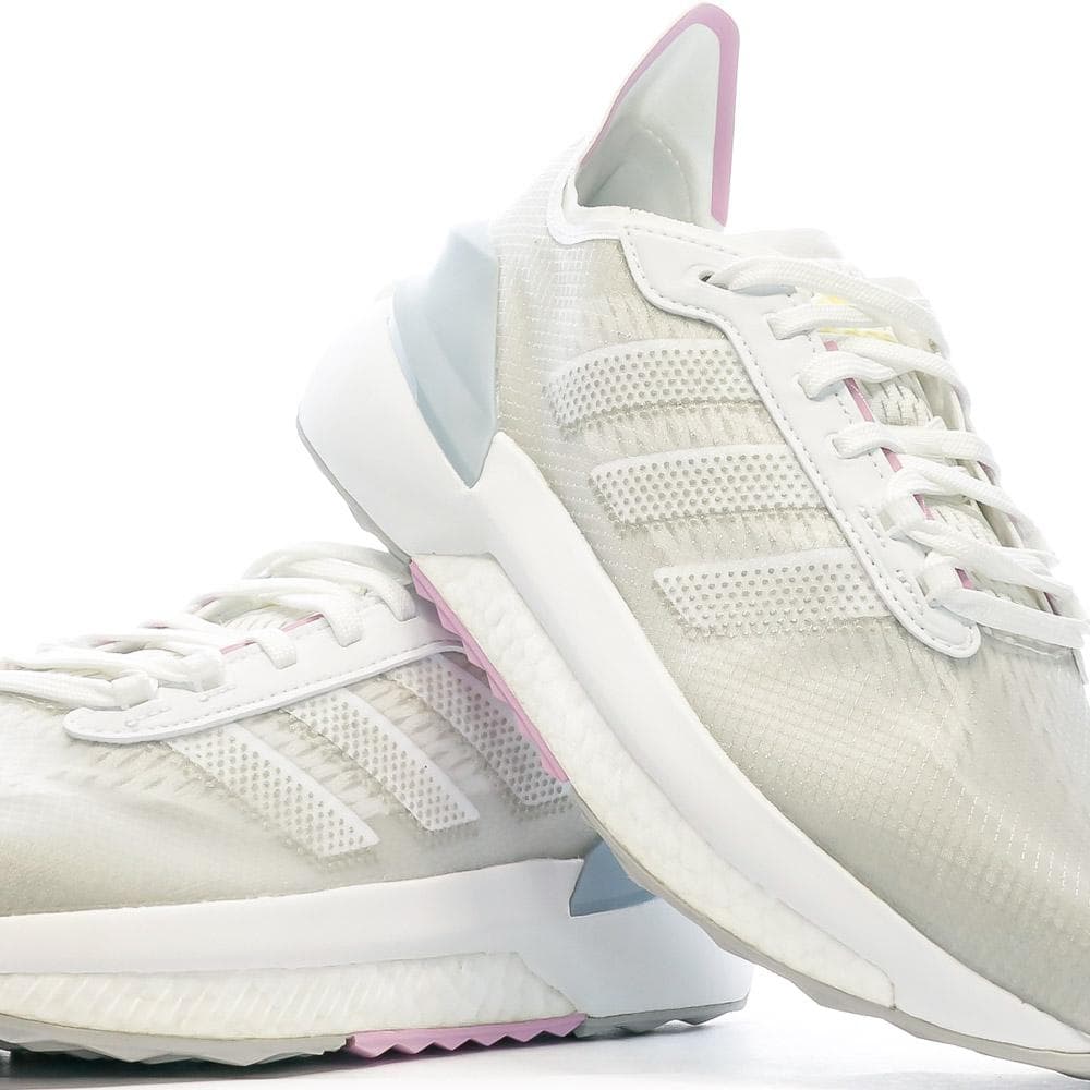 Chaussures de Running Blanc/Gris Femme Adidas Avryn 7
