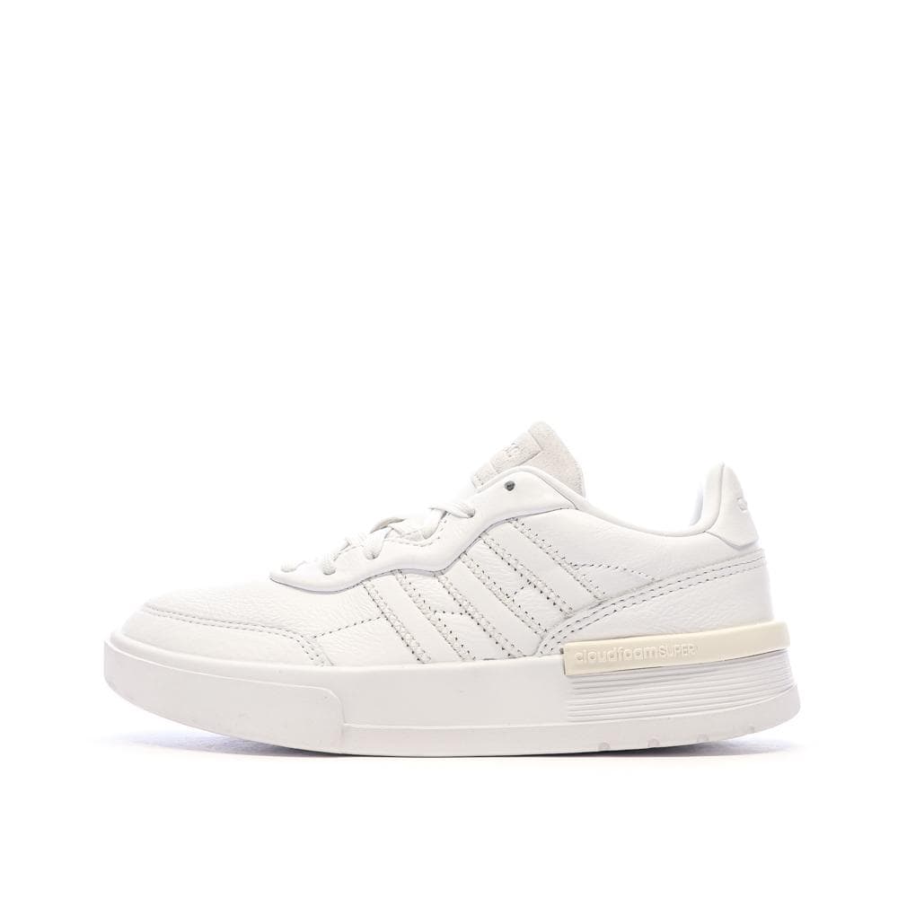 Baskets Blanches Femme Adidas Clubcourt H68185 1