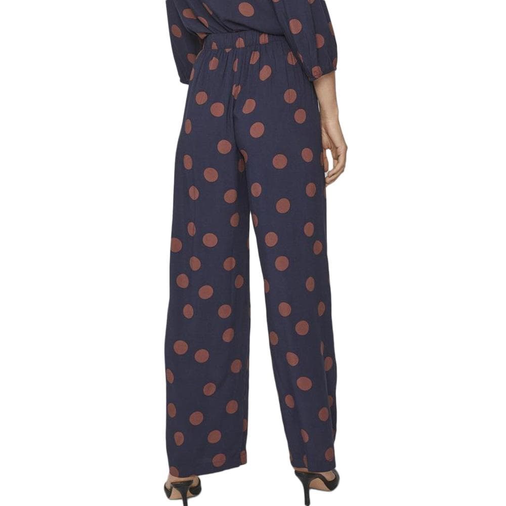 Pantalon fluide Marine Femme Vila Rosa 2