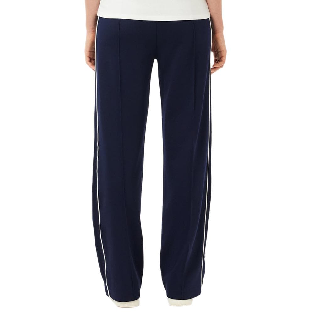 Pantalon Fluide Marine Femme Lacoste Paris 2