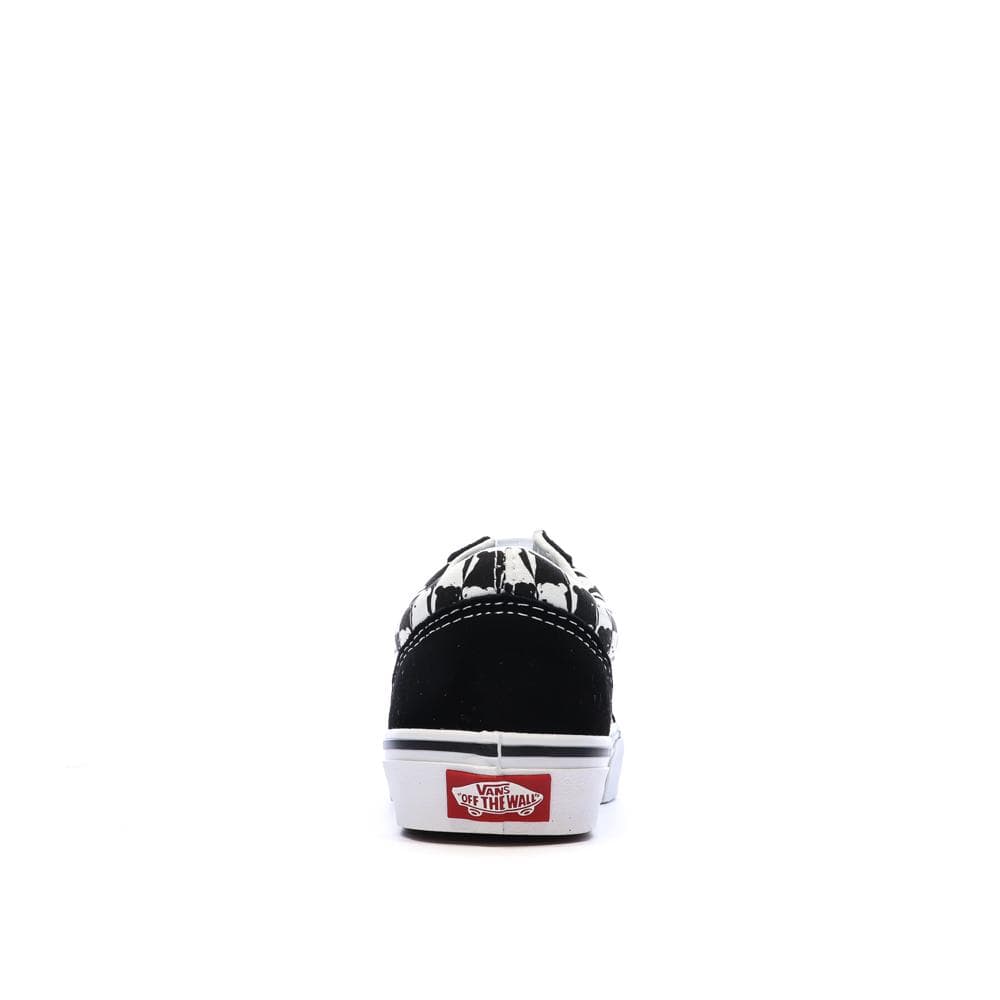 Baskets Blanches/Noires Homme Vans Old Skool Checker 3
