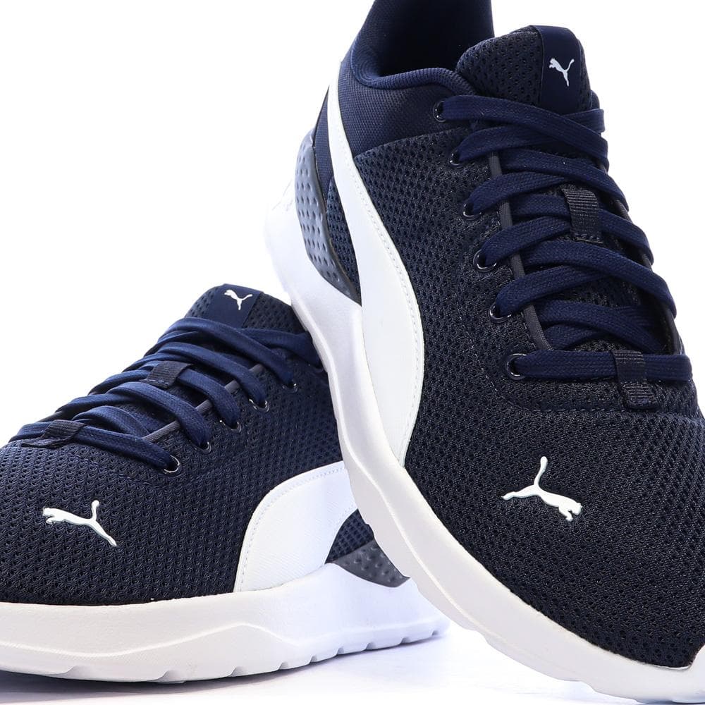 Baskets Marines/Blanches Homme Puma Anzarun Lite 7