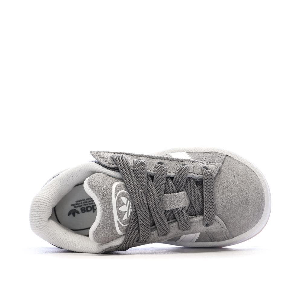 Campus Baskets Grises Clair Fille Adidas 4