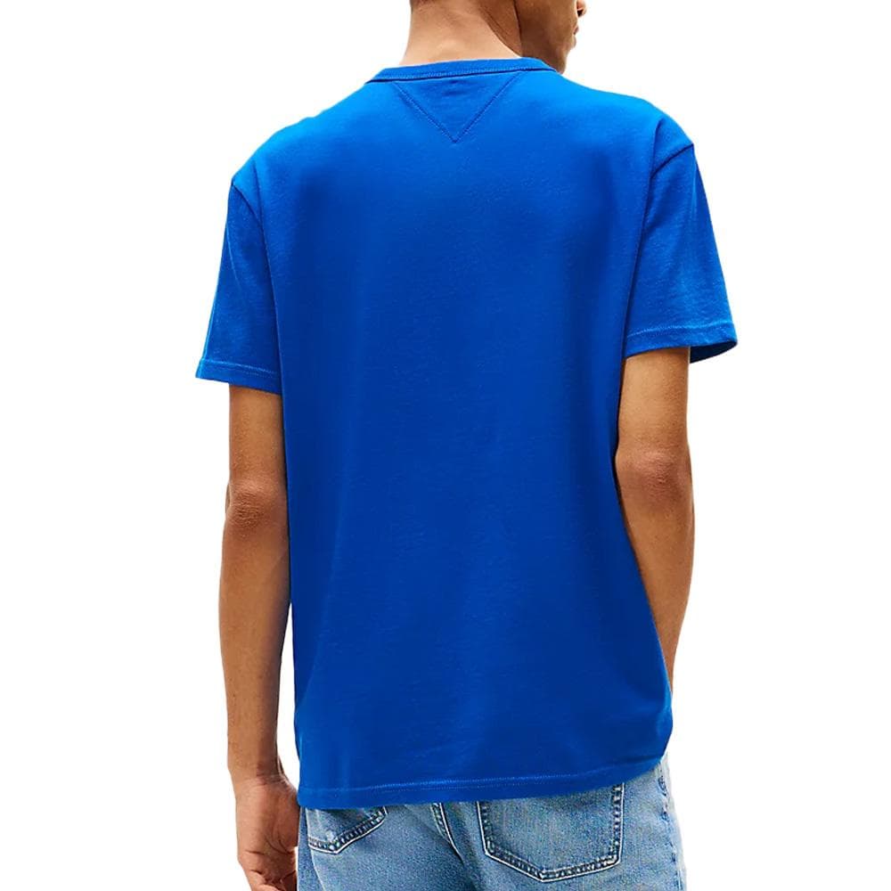 T-shirt Bleu Homme Tommy Jeans Reg Badge DM0DM20322 2