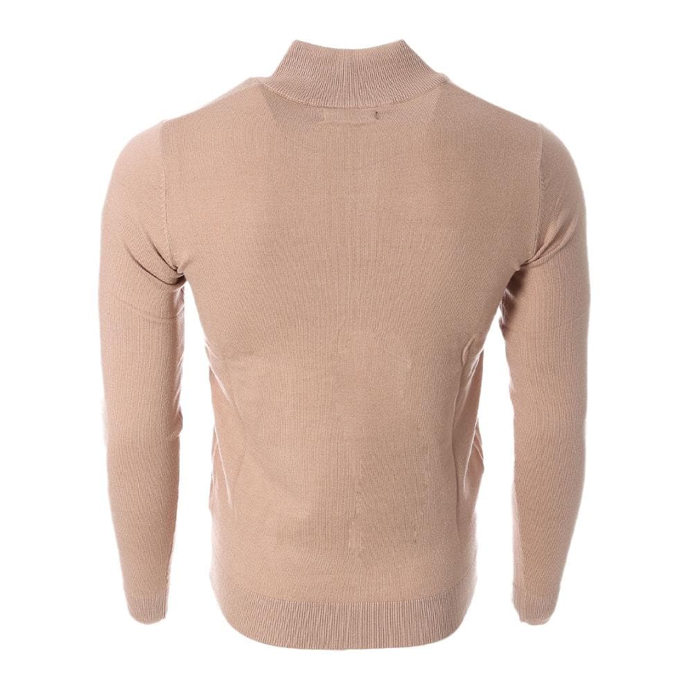 Pull Zippé Beige Homme Best Mountain 05-BEI 2