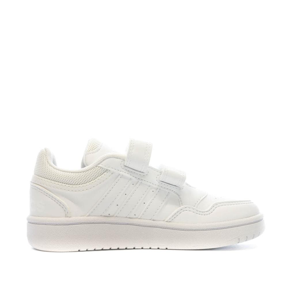 Baskets Blanches Garçon Adidas Hoops 2