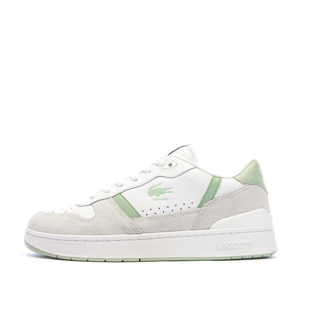 Baskets Blanc/Vert Homme Lacoste T-clip Set 125 1