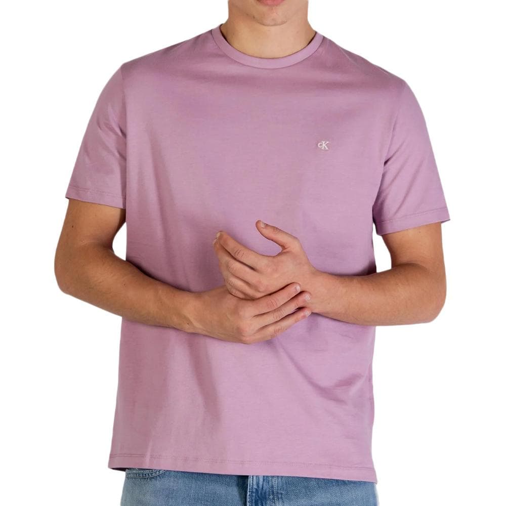 T-Shirt Violet Homme Calvin Klein Jeans Classics 1