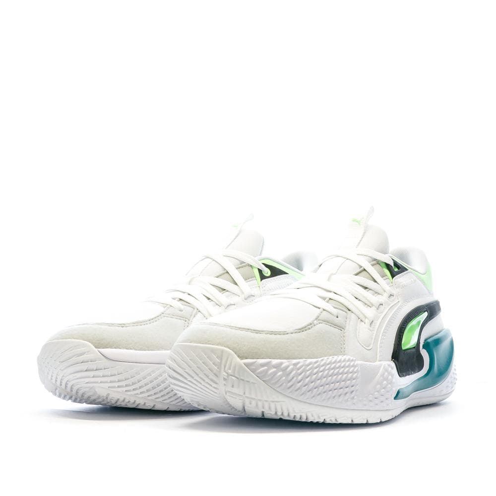 Chaussures de Basket Blanche/Bleu Homme Puma 378051-01 6