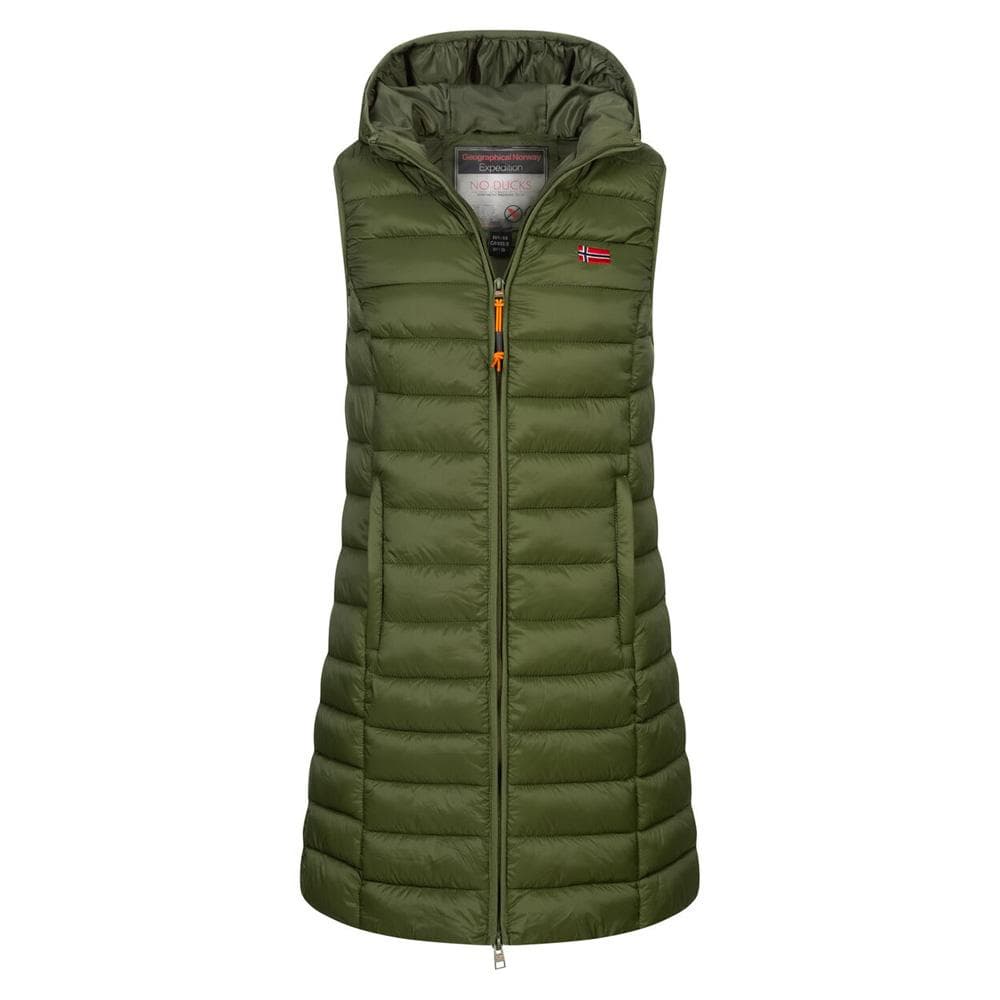 Doudoune sans manche Verte Femme Geographical Norway Vatikolor 1