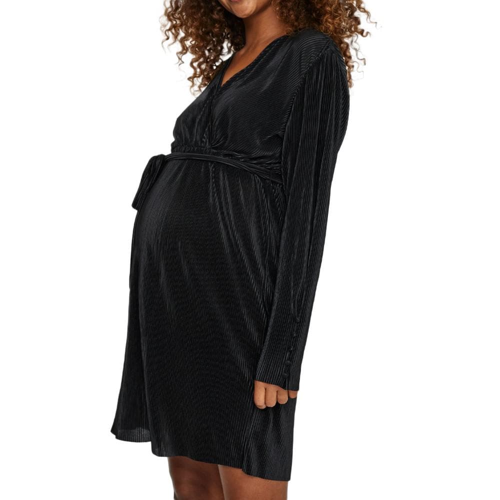 Robe Courtes Noir Femme Vero Moda Marternity Jersey 1