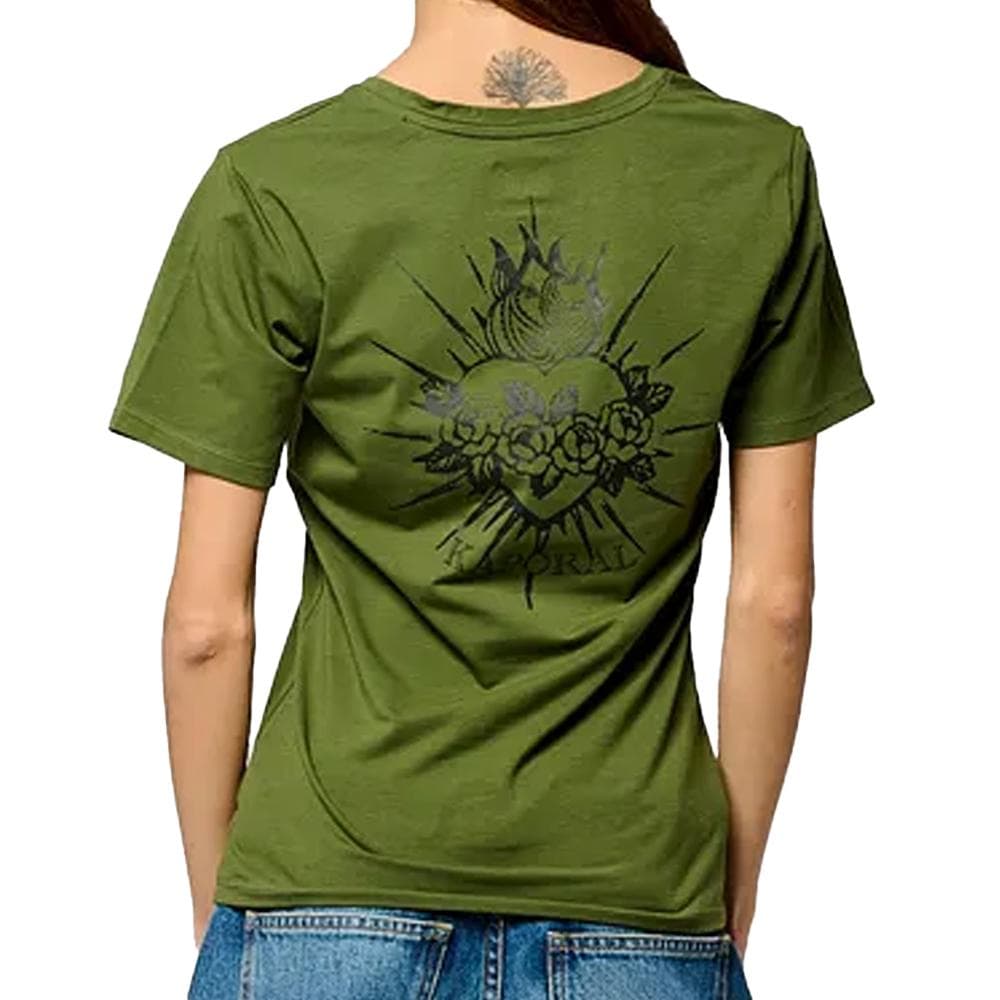 T-Shirt Kaki Femme Kaporal VALM 2