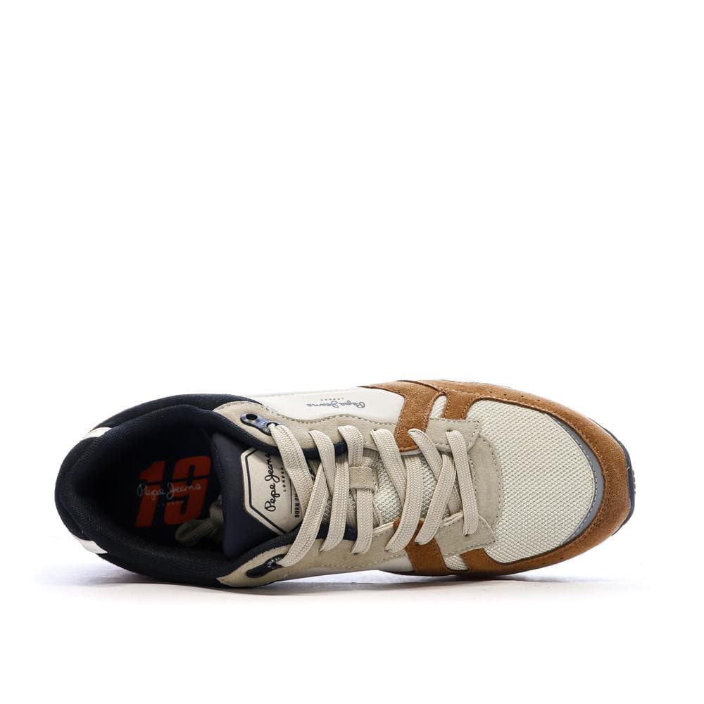 Baskets Beige/Camel Homme Pepe Jeans X20 Rise 4