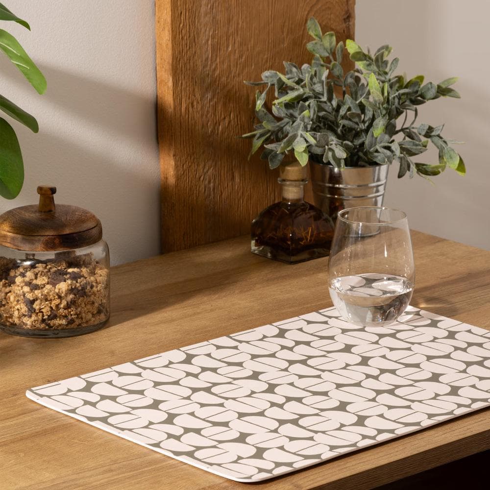 Set de Table Beige/Kaki Atmosphera Fev 2