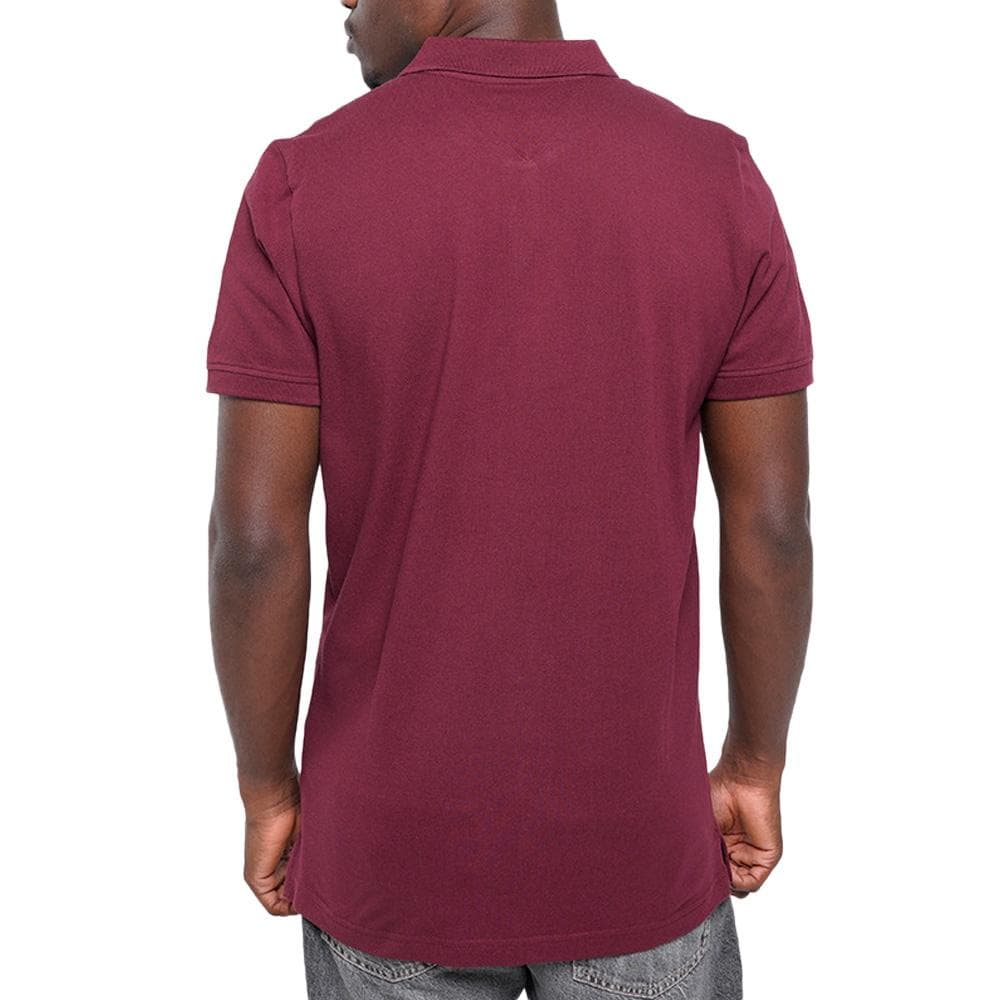 Polo Bordeaux Homme Tommy Hilfiger Tjm Slims 2
