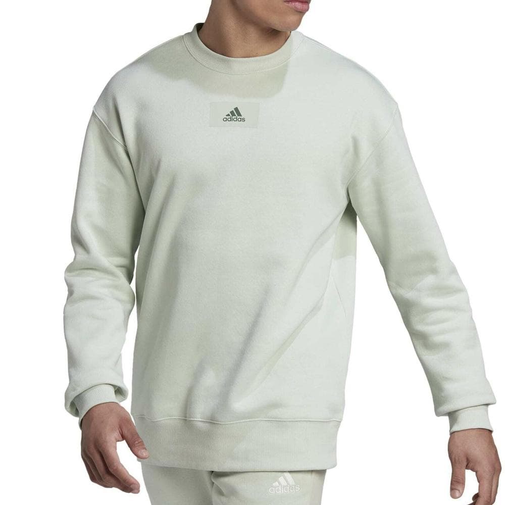 Sweat Vert Homme Adidas HK0394 1