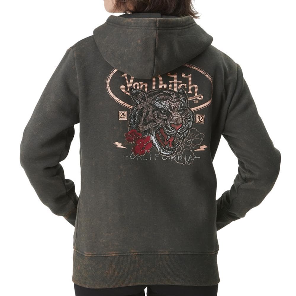 Sweat Marron Femme Von Dutch Rug 2