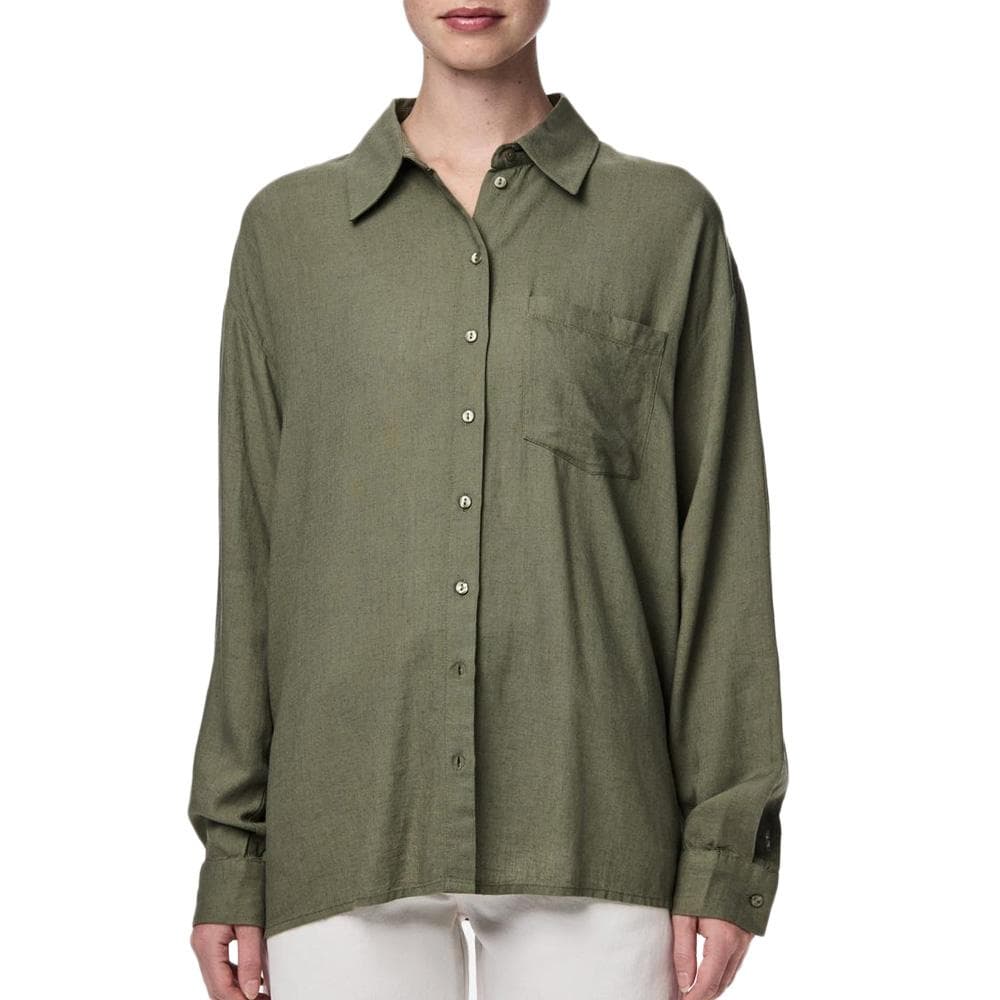 Chemise Verte Femme Pieces Pia 1