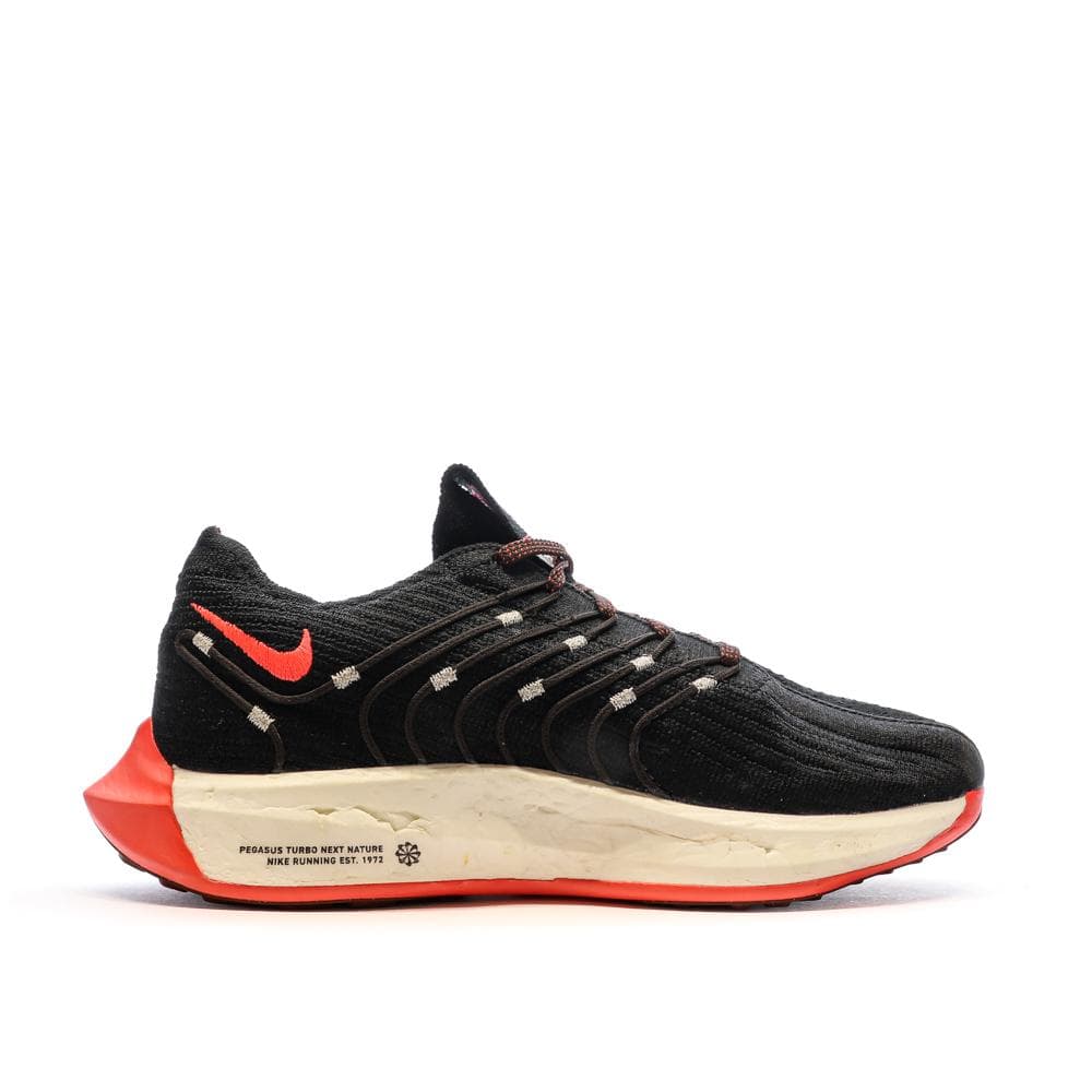 Chaussures de Running Noir/Rose Femme Nike Pegasus Turbo Next Nature 2