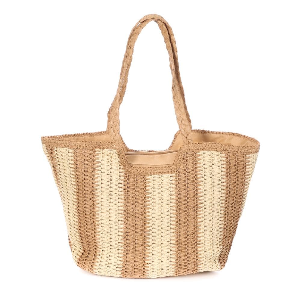 Sac de Plage Naturel/Taupe Femme Gérard Pasquier 2