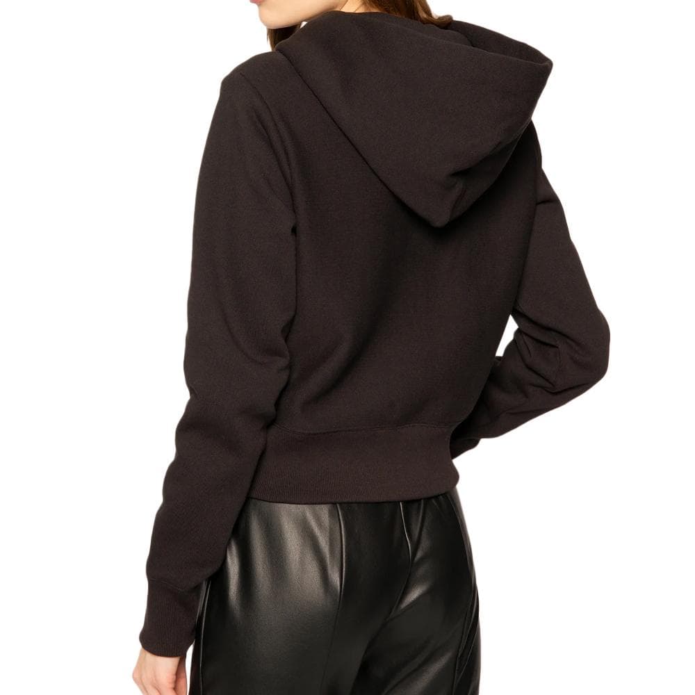 Sweat Noir Femme Champion Reverse 112691 2