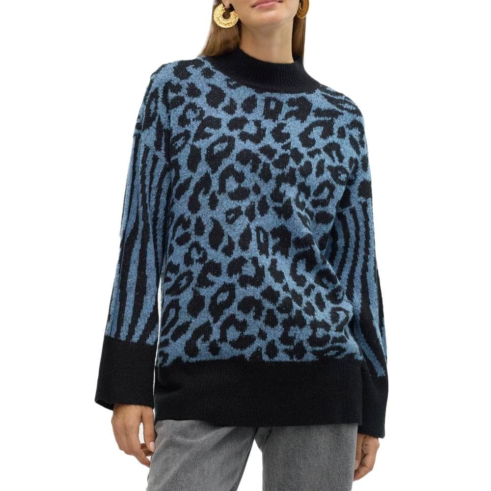 Pull Noir/Bleu Femme Vero Moda Mars 1