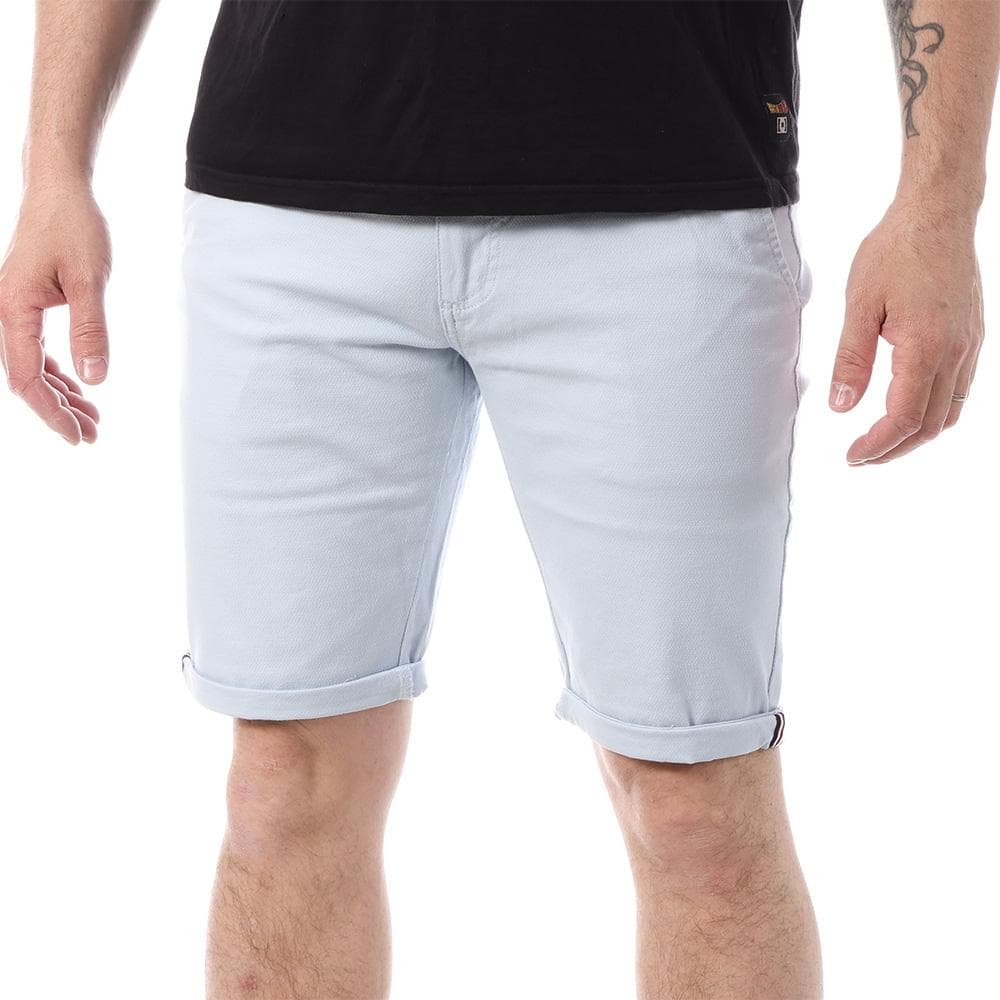 Short Chino Bleu Clair Homme La Maison Blaggio Valric 1