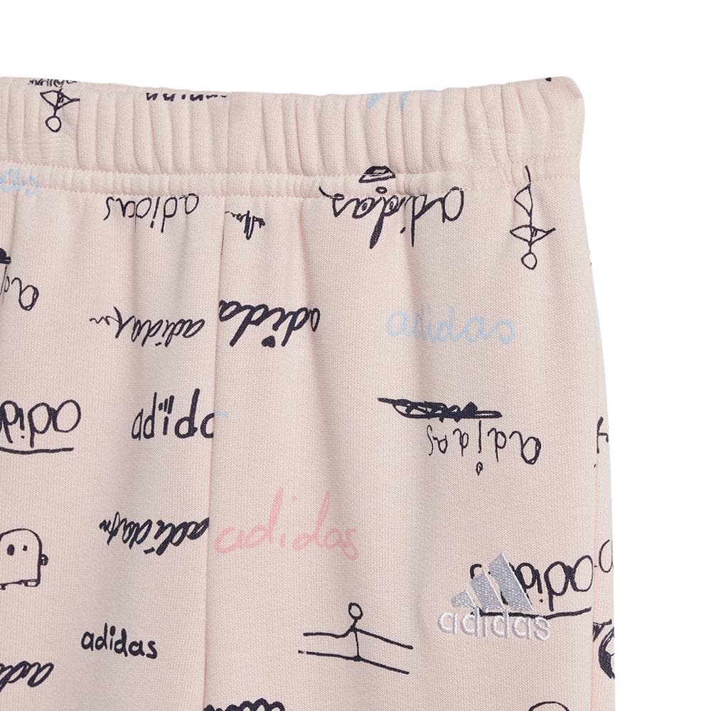 Survêtement Rose Fille Adidas IV7056 2