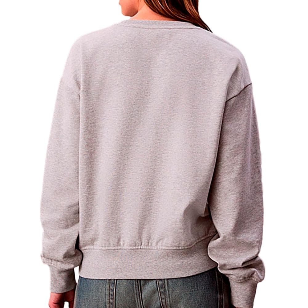 Sweat Gris Femme Calvin Klein Jeans Archive Logo Fren 2
